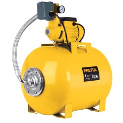 Bomba hidroneumática 1/2 HP, 50 litros, Pretul Codigo:20184